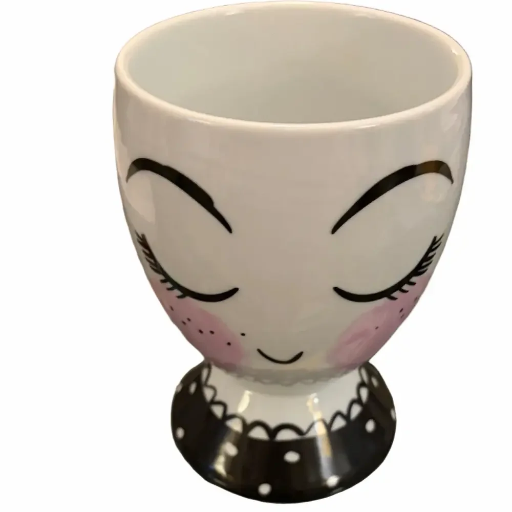 Chic Vanity Set: Makeup brushes Rae Dunn / hair brush holder just cute set of 2.
